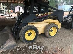 New Holland Ls190 Diesel Skid Steer Loader Skidloader 83 HP