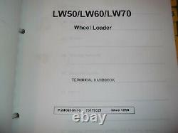 New Holland Lw-50 Wheel Loader Service Shop Repair Workshop Manual Oem Original