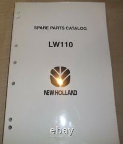 New Holland Lw110 Wheel Loader Spare Parts Manual Book Catalog