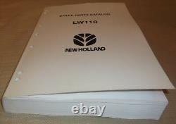 New Holland Lw110 Wheel Loader Spare Parts Manual Book Catalog