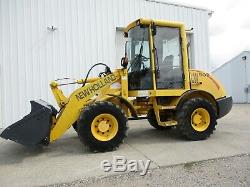 New Holland Lw50b Wheel Loader 2 Speed 3739 Hrs Fits Skid Steer Attachment