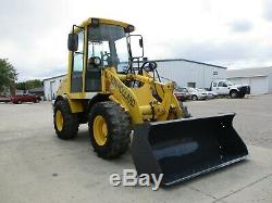 New Holland Lw50b Wheel Loader 2 Speed 3739 Hrs Fits Skid Steer Attachment