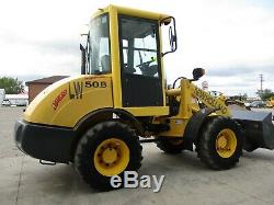 New Holland Lw50b Wheel Loader 2 Speed 3739 Hrs Fits Skid Steer Attachment