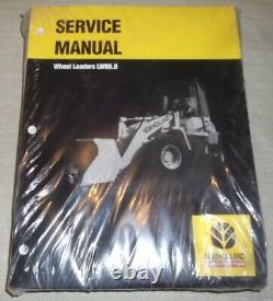 New Holland Lw80. B Wheel Loader Service Shop Repair Workshop Manual