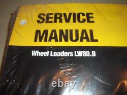 New Holland Lw80. B Wheel Loader Service Shop Repair Workshop Manual