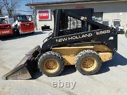 New Holland Lx565 Skid Steer Loader, Orops, Aux Hydraulics, 40 HP Pre Emissions
