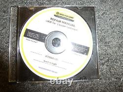 New Holland Model U80B Tier 3 Loader Landscaper Shop Service Repair Manual CD
