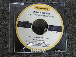 New Holland Models L140 & L150 Skid Steer Loader Shop Service Repair Manual CD