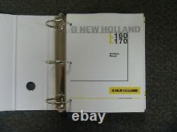 New Holland Models L160 & L170 Skid Steer Loader Shop Service Repair Manual Book
