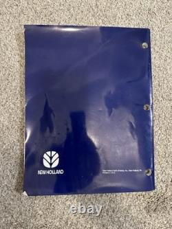 New Holland OEM Operators Manual for L865, LX865, LX885, Original 1998 Skidsteer