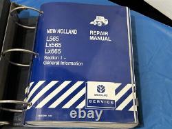 New Holland Repair Manual SKID STEER LOADER L565 LX565 LX665 86587264 4/99