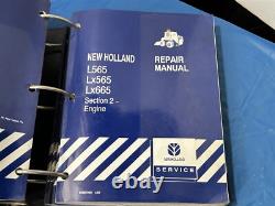 New Holland Repair Manual SKID STEER LOADER L565 LX565 LX665 86587264 4/99
