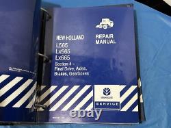 New Holland Repair Manual SKID STEER LOADER L565 LX565 LX665 86587264 4/99