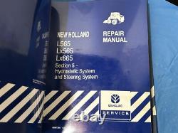 New Holland Repair Manual SKID STEER LOADER L565 LX565 LX665 86587264 4/99