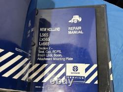 New Holland Repair Manual SKID STEER LOADER L565 LX565 LX665 86587264 4/99