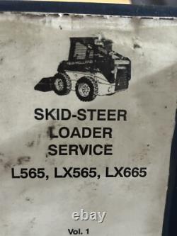 New Holland Repair Manual SKID STEER LOADER L565 LX565 LX665 86587264 4/99
