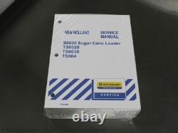 New Holland S6000, TS6020, TS6030, TS604 Sugar Cane Loader Service Manual Book