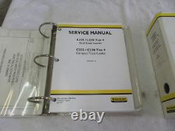 New Holland Skid Steer Loader L 225 230 C232 238 Tier 4A # 84581784 Track Loader