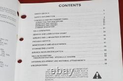 New Holland Skid Steer Loader L555 Operators Owners Manual Book Assembly Guide