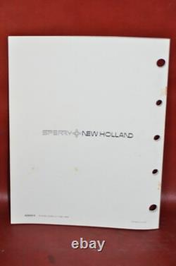 New Holland Skid Steer Loader L555 Operators Owners Manual Book Assembly Guide