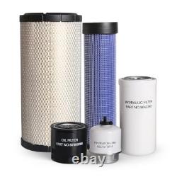 New Holland Skid Steer Loader Maintenance Filter Kit Air Oil Fuel Hydraulic