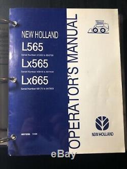 New Holland Skid Steer Loader Service Manual L565, Lx565, Lx665 330