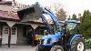 New Holland T2410 Tractor Cab Heat Air 4x4 Loader
