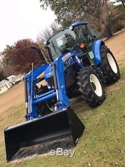 New Holland T4.100 4wd Tractor Heat A/c Loader Brand New - Never Used (new)