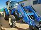 New Holland T4.75 Cab Tractor with Front End Loader