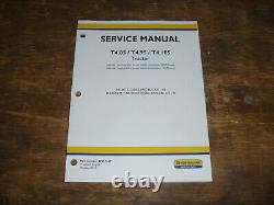 New Holland T4.85 T4.95 T4.105 Tractor Loader Cab Shop Service Repair Manual