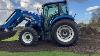 New Holland T4 95 Loader Work Moving Dirt