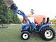 New Holland TC40DA Farm Tractor. 4x4 With Front End Loader. HST Trans