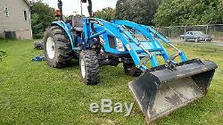 New Holland TC48DA Tractor 4x4 Loader and Backhoe
