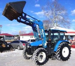 New Holland TL 90 4x4 Tractor & Loader CAN SHIP @ $1.85 loaded mile