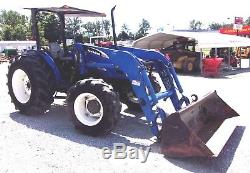 New Holland TN 60A with loader 4x4-Delivery @ $1.85 per loaded mile