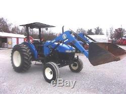 New Holland TN 75 Tractor with Loader-Low Hrs FREE 1000 MILE DELIVERY