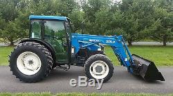 New Holland TN65S with Loader and Cab Heat / AC / Lights