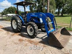 New Holland TN75 tractor loader