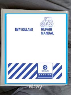 New Holland TS100A TS110A TS115A TS125A TS130A TS135A Repair Manual PRINTED