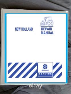 New Holland TS100A TS110A TS115A TS125A TS130A TS135A Repair Manual loose LEAF