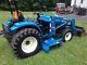 New Holland Tc29d 4x4 Loader Mower Super Steer Tractor Low Hours Extras