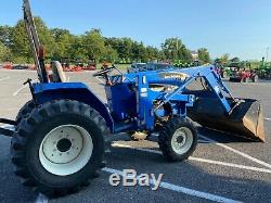 New Holland Tc30 Gear Drive 4x4 Compact Tractor With Loader 30 HP Diesel 546 Hr
