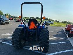 New Holland Tc30 Gear Drive 4x4 Compact Tractor With Loader 30 HP Diesel 546 Hr