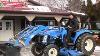 New Holland Tc33da Tractor 15la Loader 4x4 MID Mower