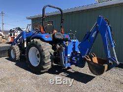 New Holland Tc40d 4x4 Tractor Loader Backhoe, Hydro Low Cost Shippping