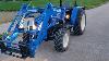 New Holland Td3 50 Small Farm Tractor With Stoll Front Loader Fc550p