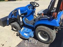 New Holland Tractor Model TZ25DA With Loader And 60Inch Deck