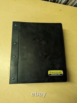 New Holland U80B Tier 3 Loader Landscaper Repair Manual OEM