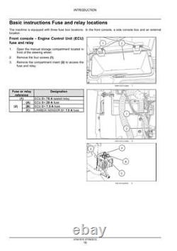 New Holland U80C Tier 4 Tractor Backhoe Service Manual Repair Shop Book