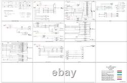 New Holland U80C Tier 4 Tractor Backhoe Service Manual Repair Shop Book